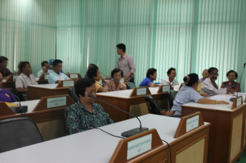 การประชุมเพื่อพัฒนาศักยภาพในการขยายสมาชิก ของกองทุนสวัสดิการชุมชน